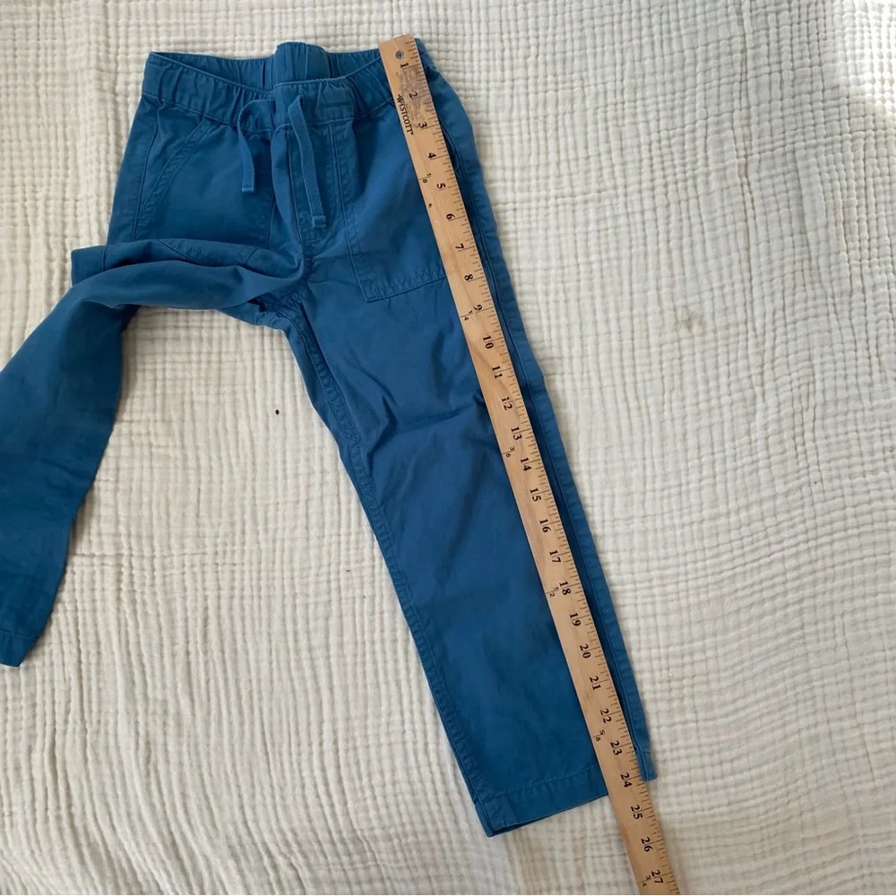 PRIMARY Pants Relaxed Painter Drawstring Work Cotton Canvass Blue Jeans Cargo